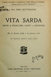 Cover of: Vita Sarda