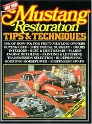 Cover of: Mustang Restoration Tips and Techniques