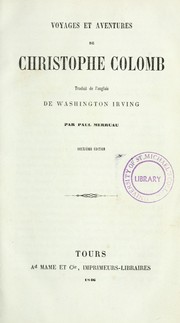Cover of: Voyages et découvertes des compagnons de Colomb