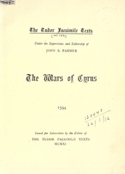 Cover of: The wars of Cyrus, 1594 by 