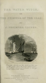 Cover of: The water witch, or, The skimmer of the seas by James Fenimore Cooper