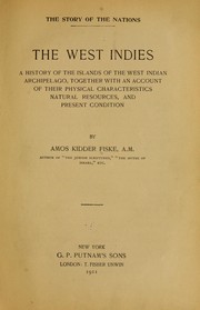 Cover of: The West Indies by Amos Kidder Fiske, Amos Kidder Fiske