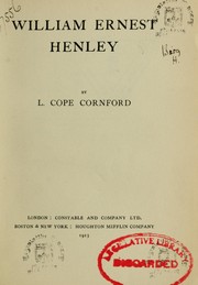 William Ernest Henley by L. Cope Cornford