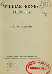 Cover of William Ernest Henley