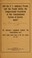 Cover of: Will the U.S. Judiciary permit, and the people ratify, the congressional overthrow of our constitutional system of government?