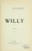 Cover of: Willy