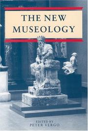 Cover of: New Museology (Reaktion Books - Critical Views) by Peter Vergo