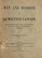 Cover of: Wit and wisdom of Sir Wilfrid Lawson