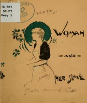 Cover of: Woman and her slave