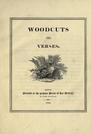 Cover of: Woodcuts and verses by Edward Quillinan