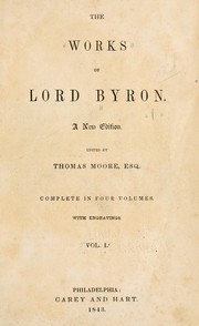 Cover of: The works of Lord Byron. by Lord Byron