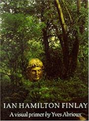 Cover of: Ian Hamilton Finlay by Yves Abrioux