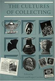 Cover of: Cultures of Collecting (Reaktion Books - Critical Views) | Roger Cardinal