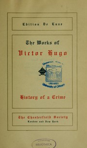 Cover of: The works of Victor Hugo by Victor Hugo
