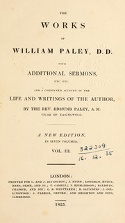 Cover of: Works, with additional sermons, etc