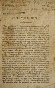 Cover of: Would you be happy?