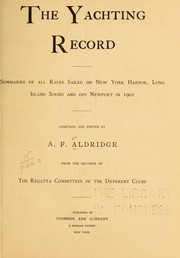 Cover of: The yachting record by A. F. Aldridge