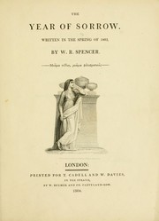 Cover of: The year of sorrow
