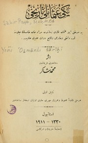 Cover of: Yeñi 'Osmānli tārīhi