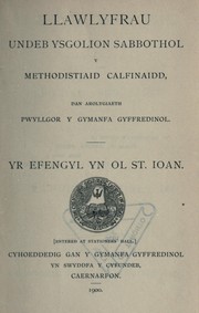 Cover of: Yr effengyl yn ol Ioan: esboniad