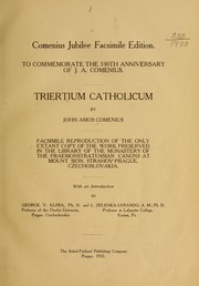 Cover of: Triertium catholicum