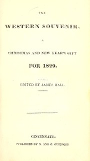Cover of: The Western souvenir: a Christmas and New Year's gift for 1829.