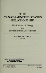 The Canada-United States relationship