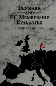 Cover of: Spain and Ec Membership Evaluated (E C Membership Evaluated Series)