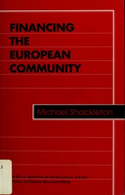 Cover of: Financing the European Community