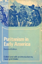 Cover of: Puritanism in early America