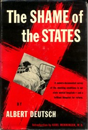 The shame of the States by Albert Deutsch