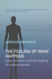 Cover of: The Feeling of What Happens by Antonio R. Damasio