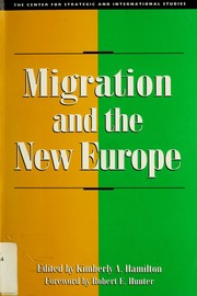 Cover of: Migration and the new Europe