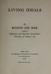 Living ideals by Eugene Del Mar