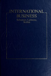 Cover of: International business