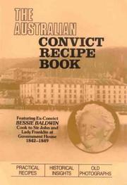 Front cover of Australian Convict Recipe Book by Unknown