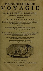 Cover of: De ongelukkige voyagie