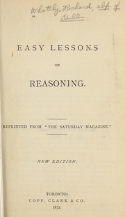 Cover of: Easy lessons on reasoning
