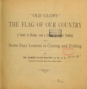 Cover of: "Old glory," the flag of our country