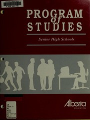 Cover of: Program of studies by Alberta. Alberta Learning