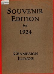 Souvenir edition for 1924, Champaign, Illinois