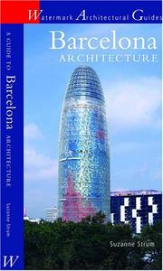 Cover of: Barcelona Architecture (Watermark Architectural Guides)