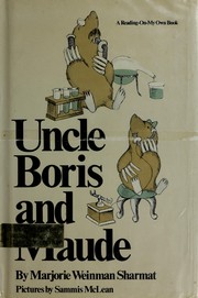 Cover of: Uncle Boris and Maude by Marjorie Weinman Sharmat