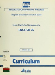 Cover of: English 26: program of studies/curriculum guide, grade 11