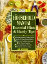 Cover of: Household Manual Australian Womens Week