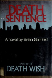 Cover of: Death sentence: a novel