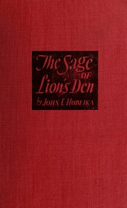 Cover of: The sage of Lion