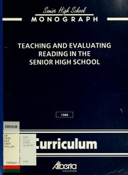 Cover of: Reading 10: curriculum guide, 1987