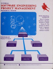 Cover of: Tutorial--software engineering project management