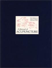 Cover of: A Manual of Acupuncture